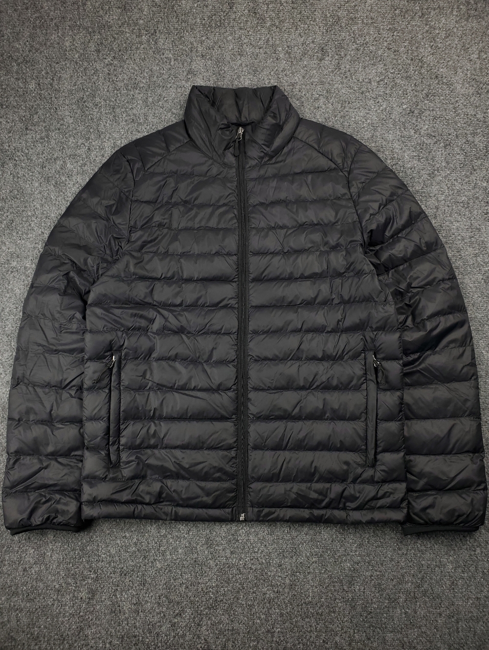 Heatkeep Goose Down Puffer Mens Small Lightweight Insulated Quilted Packable